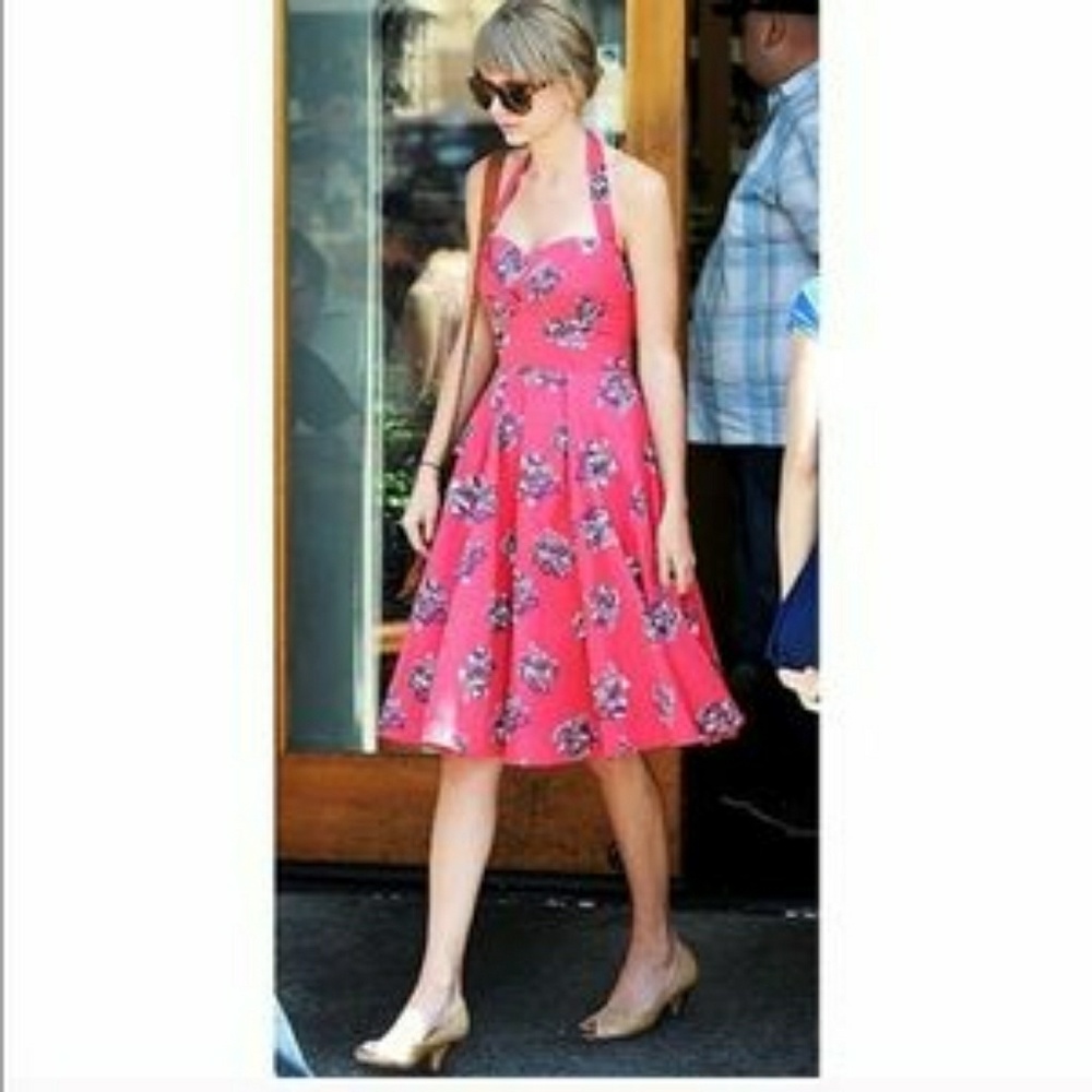 Girls From Savoy Akebono halter dress